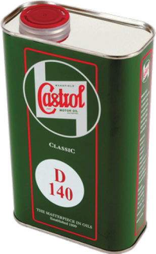 Castrol Classic D 140 Monograde 1 Liter Blechkanister im Retrodesign