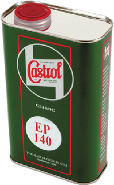 Castrol Classic EP 140 Extreme Pressure 1 Liter Blechkanister im Retrodesign