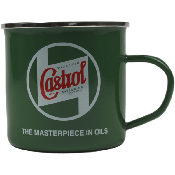 Castrol Classic Emaillebecher